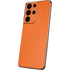 Orange Carbon Fiber Specialty Material Galaxy S21 Ultra 5G Skin